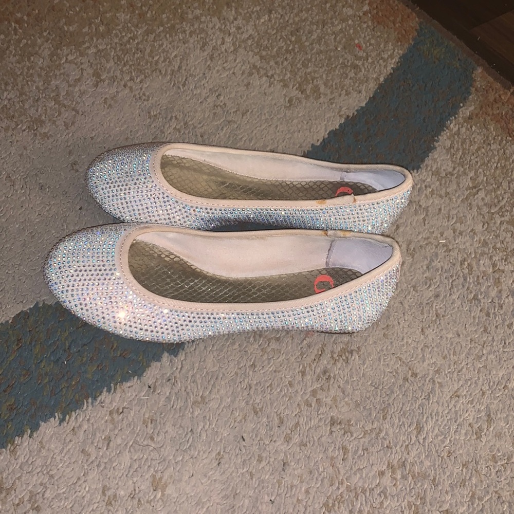 Girls' Addie-Girl Jeweled Ballet Flats (Youth)